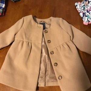 Gap 12-18m peacoat tan